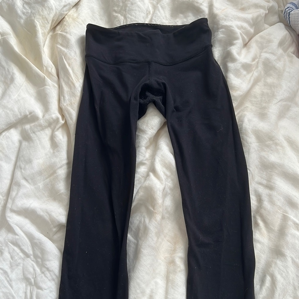 Lulu lemon low rise black leggings
